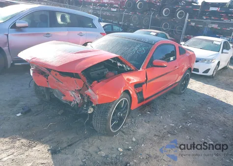 2012 Ford Mustang Boss 302 z USA, uszkodzony, nr VIN 1ZVBP8CU3C5248698